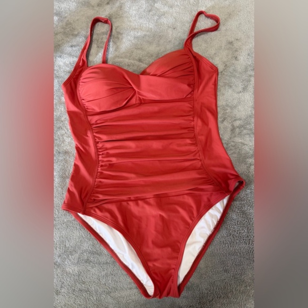 Orange Women's One Piece Swimsuit NWOT
